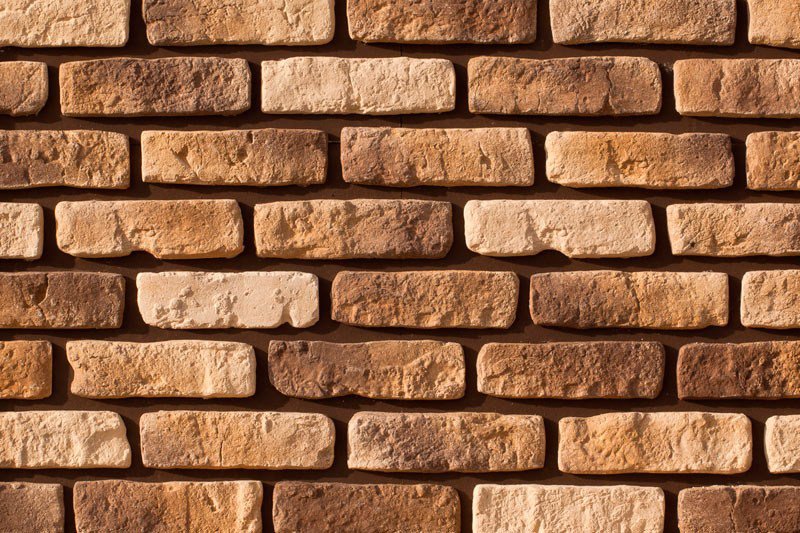 Декоративный облицовочный кирпич Квебек «под кирпич ручной формовки», EcoStone