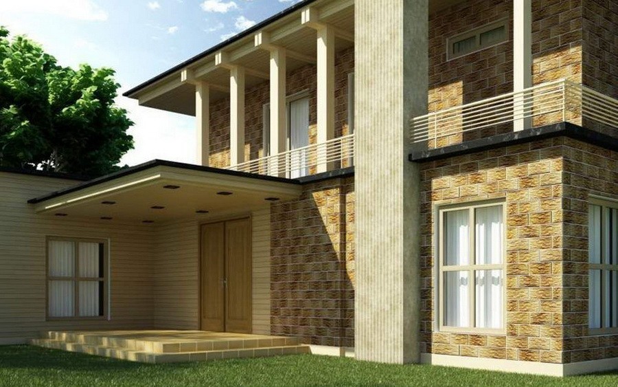 Фасадная клинкерная плитка Cerrad Kamien Cer 8 Mocca, 300x148x9 мм