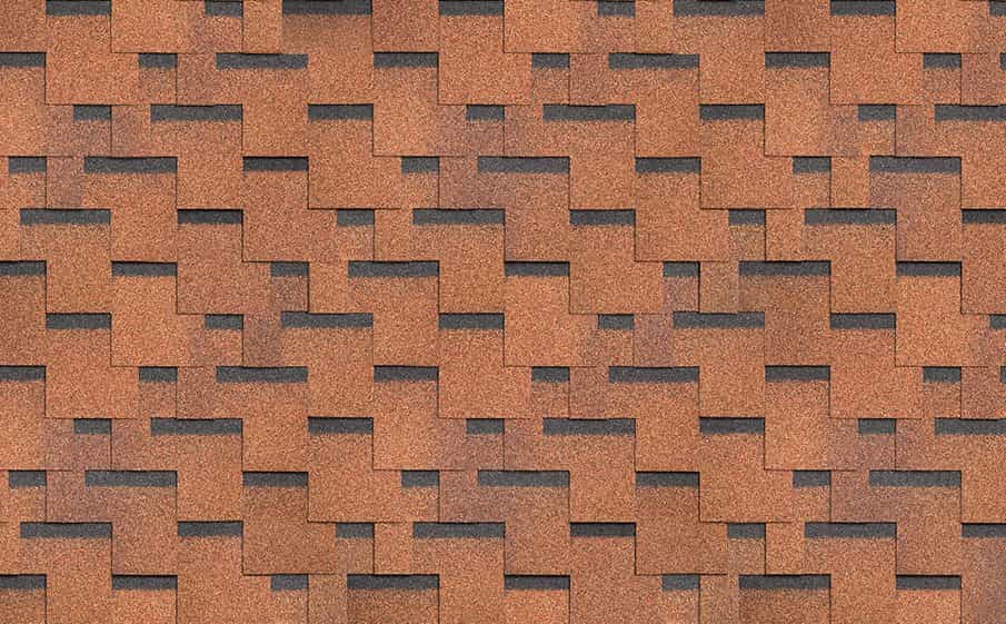 Гибкая черепица ТЕХНОНИКОЛЬ SHINGLAS Румба аккорд, Фундук